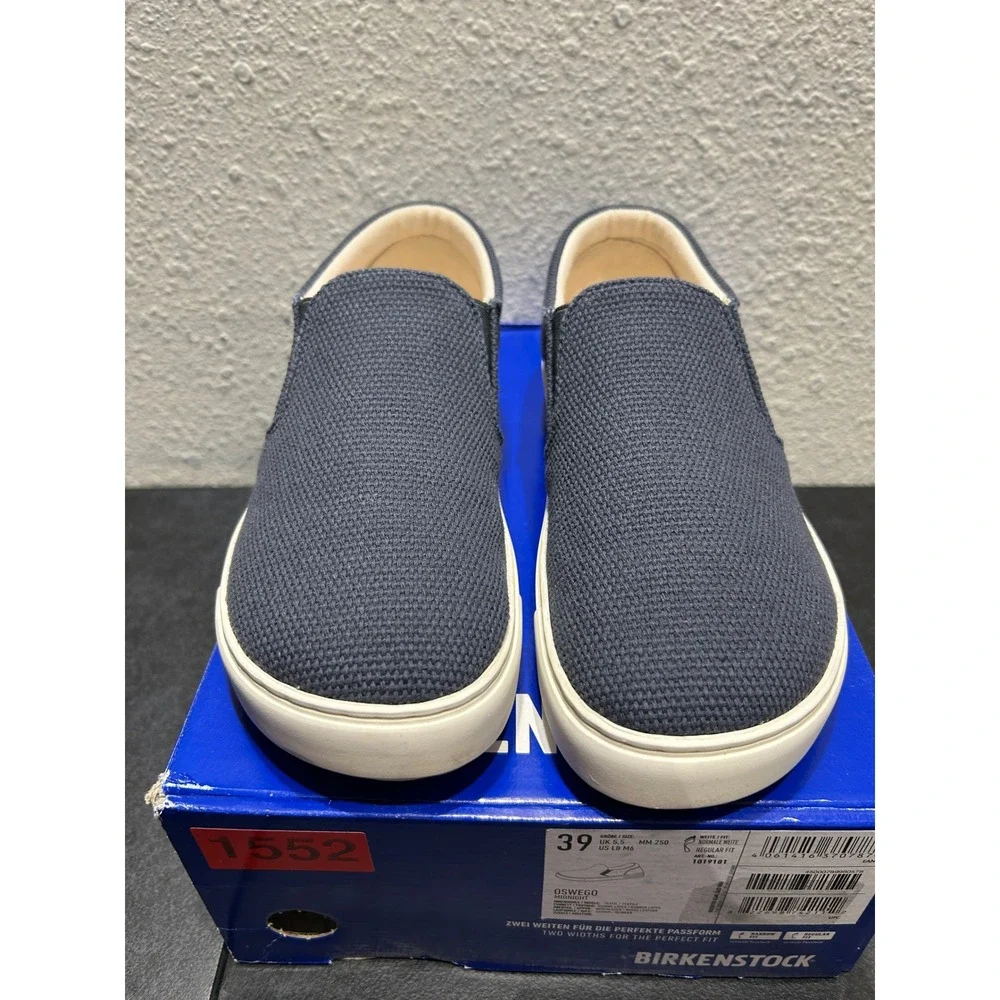 Birkenstock Oswego Textile Midnight Blue EU 39 US L8 M6 Women Men Unisex